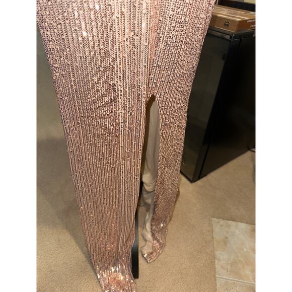 ⭐️ Women’s AARFAR Full Length Sequin Formal Dress. Size Large. NWT! - Picture 3 of 6
